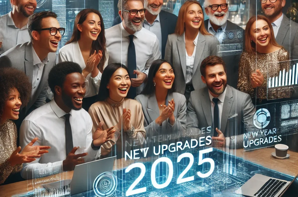 DALL·E 2025 01 07 09.10.23 – A diverse group of professionals of different races and ethnicities in a modern office sett