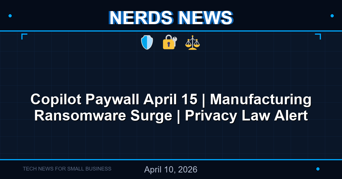 nerds news 2026 04 10 thumbnail