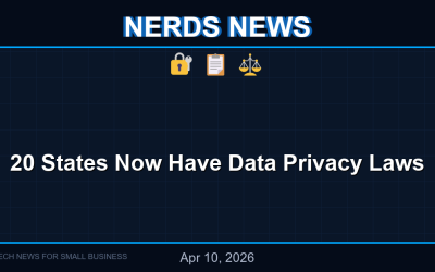 20 States Now Have Data Privacy Laws — Is Your Small Business in Compliance?