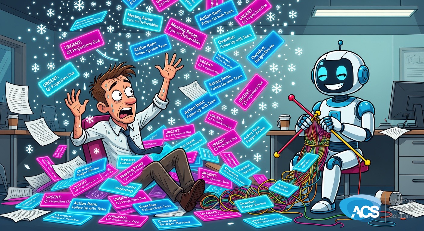 Illustration for: Microsoft 365 Copilot Gets ‘Actions’ Feature in Teams — Automatically Schedules Follow-Ups, Assigns Tasks, and Drafts Recaps After M