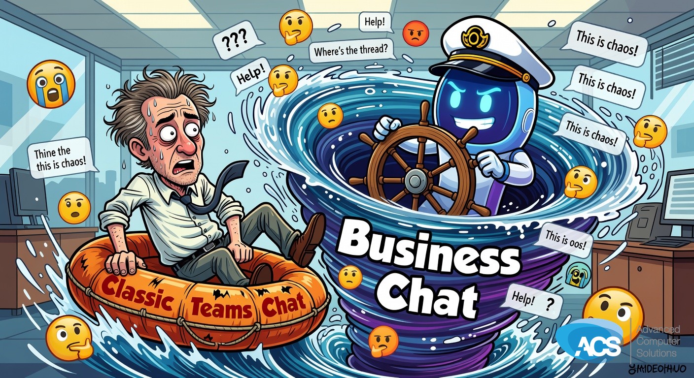 Illustration for: Microsoft 365 Copilot Wave 2 Mid-Year Update Drops June 2 — New ‘Business Chat’ Replaces Classic Teams Chat Interface for Business P