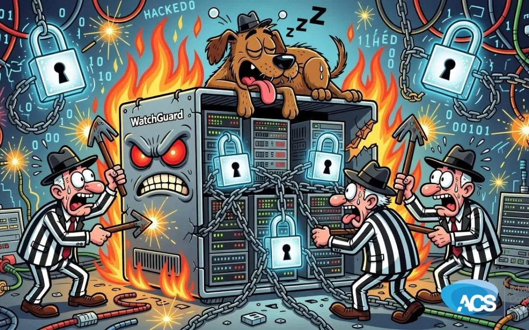 Ransomware Gangs Exploit WatchGuard Firewall Flaw in Active Attacks
